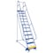 Vestil 156 H Steel PW Ladder, Perforated, 12 Step, 12 Steps LAD-PW-26-12-P - alternate 1